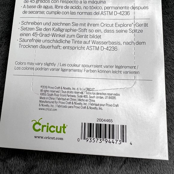 Cricut Explore Multi Pen Set Gold 5 Piece 2004465 NIP Markers Drawing Tool - Picture 4 of 5